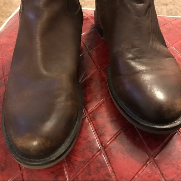 Ecco Women's Brown/Black Sartorelle 25 Tall Buckle Knee High Boot - Picture 3 of 16